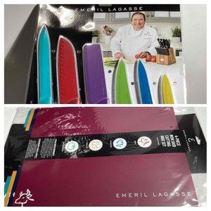 🏷️Emeril lagasse knife and chopping mat set